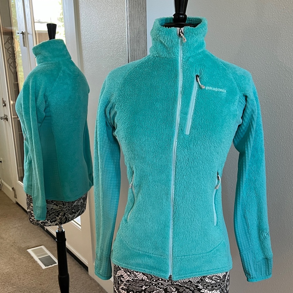 Patagonia Full Zip jacket Mint Green Small